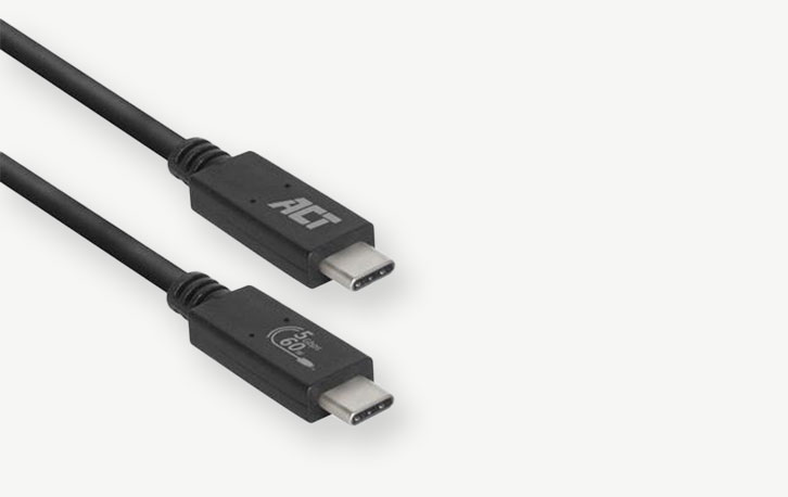 ACT USB-C Thunderbolt 3 kabel 1m - AC7431