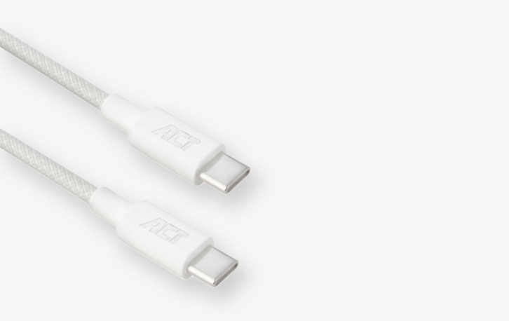 ACT USB-C naar USB-C kabel 2m - AC3081
